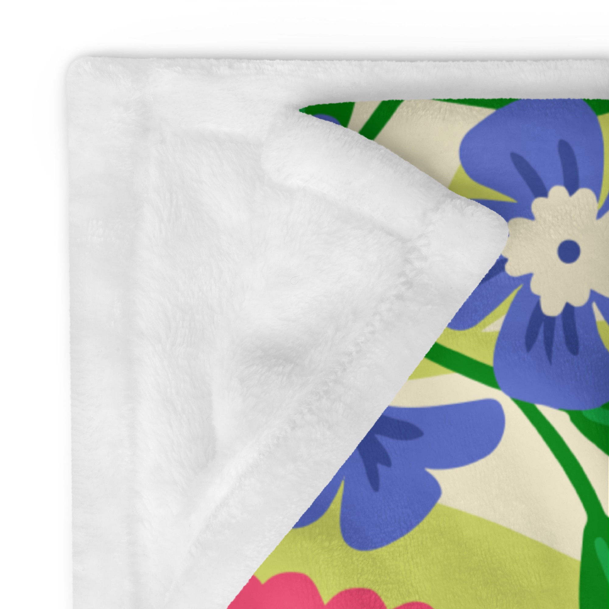 Flower Garden - Throw Blanket